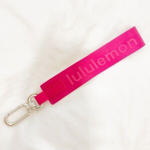 lululemon never lost keychain